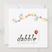 Invitation à la fête de Noël, Dingue (Dos)