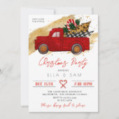 Invitation à la fête de Noël du Camion Rouge (Devant)
