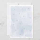 Invitation à la fête de Noël du cardinal rouge (Dos)