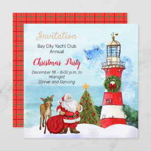 Invitation à la fête de Noël du phare nautique