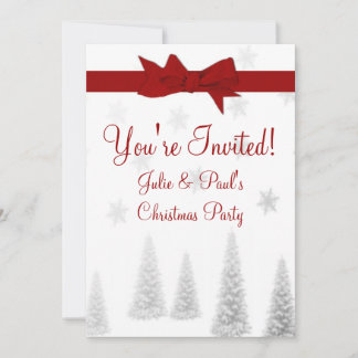 Invitation à la fête de Noël du Scrapbook