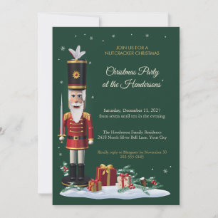 Invitation à la fête de Noël du soldat Casse-Noise