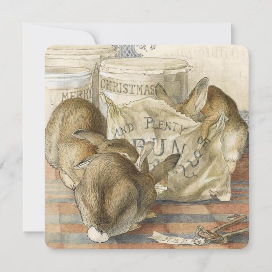 Invitation à la fête de Noël familiale (Devant)