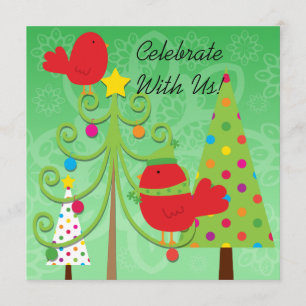 Invitation à la fête de Noël fantastique