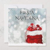 Invitation à la fête de Noël festive (Devant)