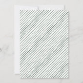 Invitation à la fête de Noël Friendsmas (Dos)