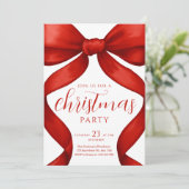 Invitation à la fête de Noël Friendsmas (Debout devant)