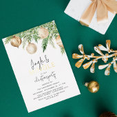 Invitation à la fête de Noël Jingle & Mingle