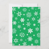 Invitation à la fête de Noël moche (Dos)