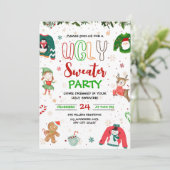 Invitation à la fête de Noël, Noël (Debout devant)