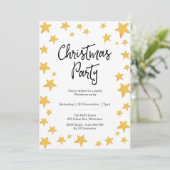 Invitation à la fête de Noël| Pingouin mou (Debout devant)