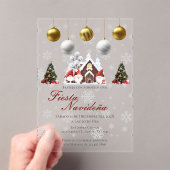 Invitation à la fête de Noël Posada Navideña (In situ (ordinateur de poche))