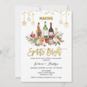 Invitation à la fête de Noël pour égayer les espri (Devant)