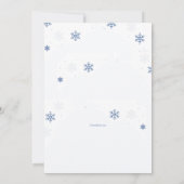 Invitation à la fête de Noël pour garçon (Dos)
