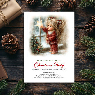 Invitation à la fête de Noël Scène de vacances rus