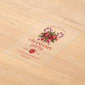 Invitation à la fête de Noël Sucre de canne (Poser)