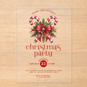 Invitation à la fête de Noël Sucre de canne (Recto)