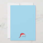 Invitation à la fête de Noël tropicale (Dos)