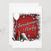 INVITATION À LA FÊTE DE NOËL/VACANCES (Devant / Derrière)