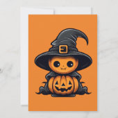 Invitation à la fête de nuit d'Halloween (Dos)