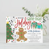 Invitation à la fête de nuit du Jeu de Noël (Debout devant)