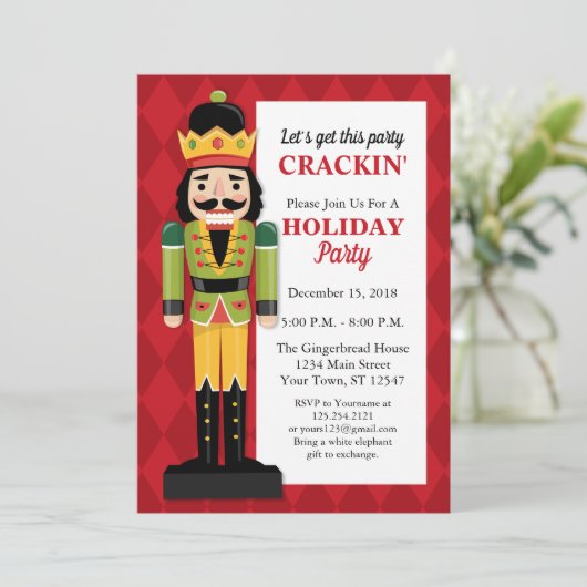 Invitation à la fête de Nutcracker (Debout devant)