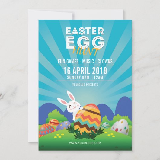 Invitation à la fête de Pâques (Devant)