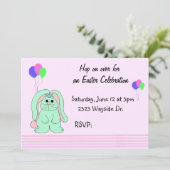 Invitation à la fête de Pâques (Debout devant)