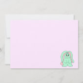 Invitation à la fête de Pâques (Dos)