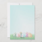 Invitation à la fête de Pâques (Dos)