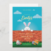 Invitation à la fête de Pâques (Devant / Derrière)