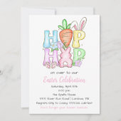 Invitation à la fête de Pâques (Devant)