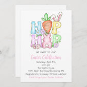 Invitation à la fête de Pâques (Devant / Derrière)