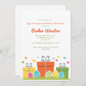 Invitation à la fête de Pâques (Devant / Derrière)