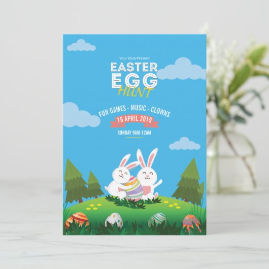 Invitation à la fête de Pâques (Debout devant)