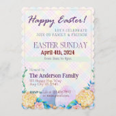 Invitation à la fête de Pâques (Devant)