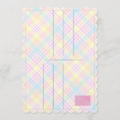 Invitation à la fête de Pâques (Dos)