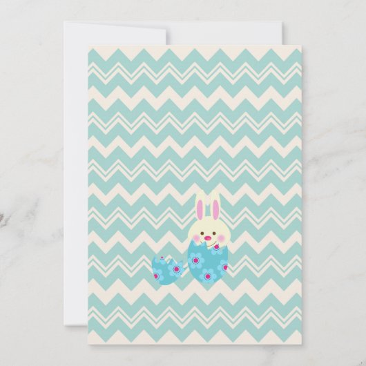 Invitation à la fête de Pâques (Dos)