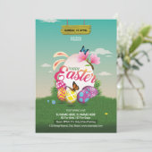 Invitation à la fête de Pâques (Debout devant)