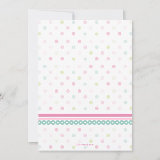 Invitation à la fête de Pâques (Dos)