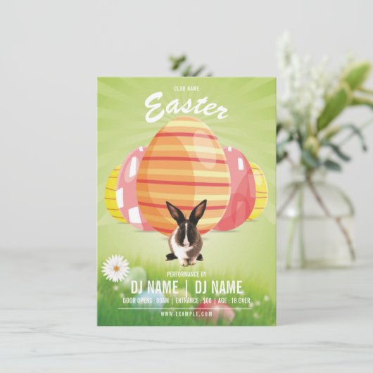 Invitation à la fête de Pâques (Debout devant)