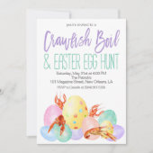 Invitation à la Fête de Pâques aux écrevisses (Devant)