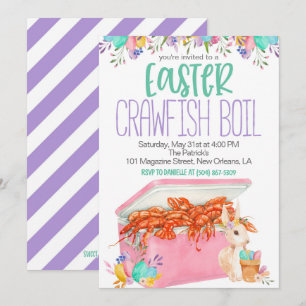 Invitation à la Fête de Pâques aux écrevisses