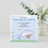 Invitation à la fête de Pâques pour la course de l (Debout devant)