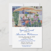 INVITATION À LA FÊTE DE PATIO D'ÉTÉ (Devant)