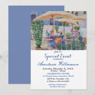 INVITATION À LA FÊTE DE PATIO D'ÉTÉ