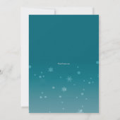 Invitation à la fête de Père Noël (Dos)