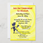 Invitation à la fête de Picklball (Dos)