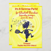 Invitation à la fête de Picklball (Devant / Derrière)