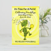 Invitation à la fête de Picklball Relish (Debout devant)